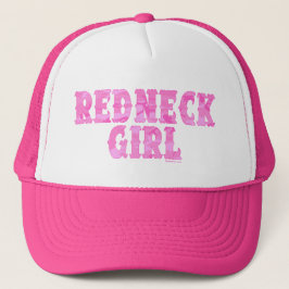 Redneck-Mädchen-Rosa-Camouflage-Hüte Truckerkappe