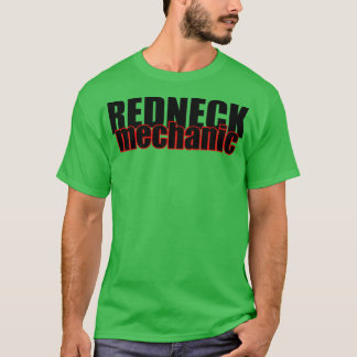 Redneck Mechanisch rot T-Shirt