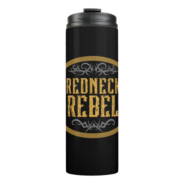 Redneck Rebel Thermosbecher (Vorderseite)