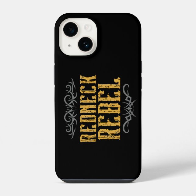 Redneck-Rebell  iPhone Hülle (Rückseite)