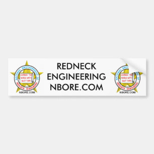 REDNECK-TECHNIK AUTOAUFKLEBER