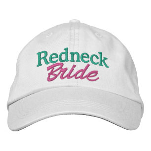 Redneck Wedding - Bridge - Cap by SRF Bestickte Kappe