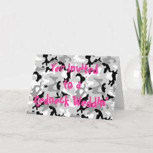 Redneck Wedding Einladung