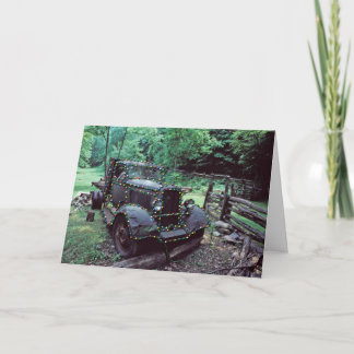 Redneck Weihnachtskarte Feiertagskarte