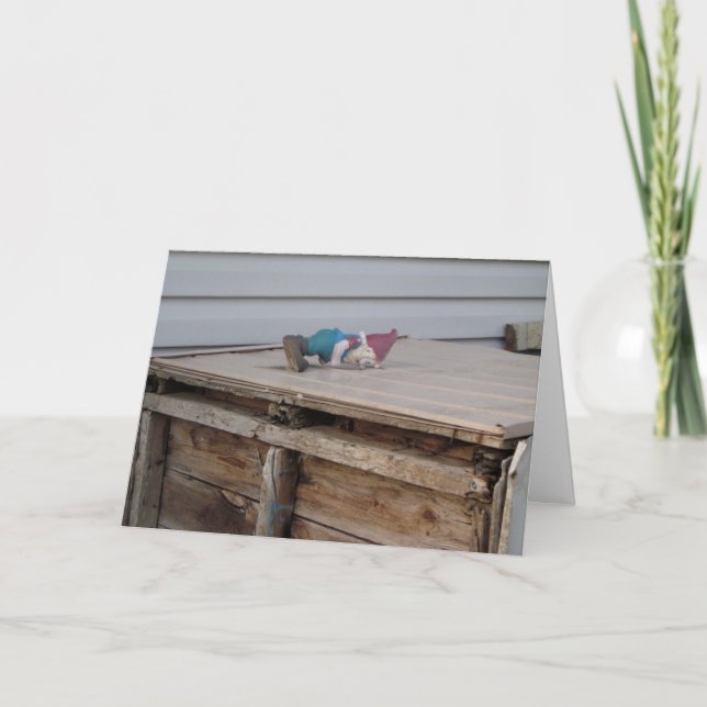 Redneck-Weihnachtskundengerechte Karte (Vorderseite)