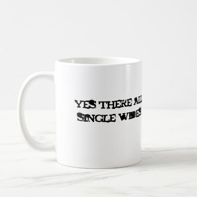 Redneckvilla, ja dort alle Single wides! Kaffeetasse (Links)