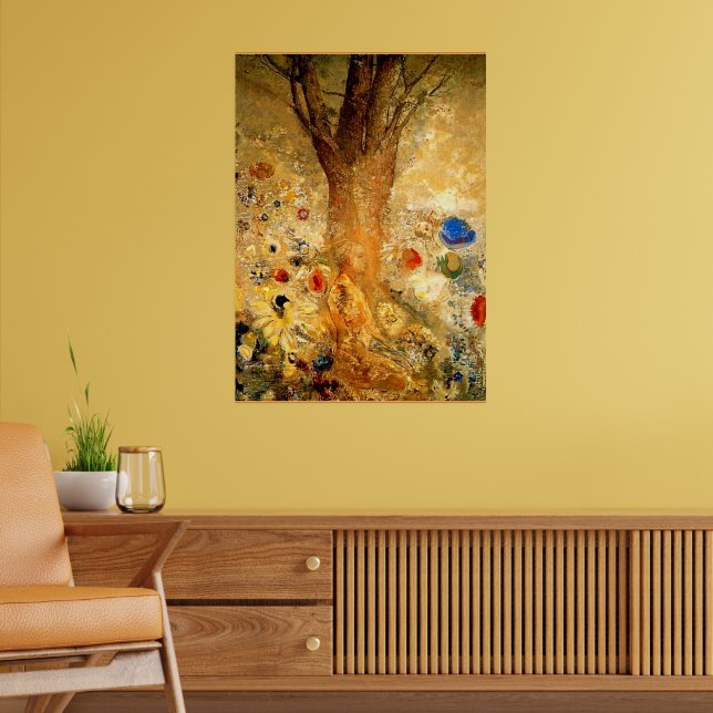 Redon - Buddha in seiner Jugend Poster (Wohnzimmer 2)