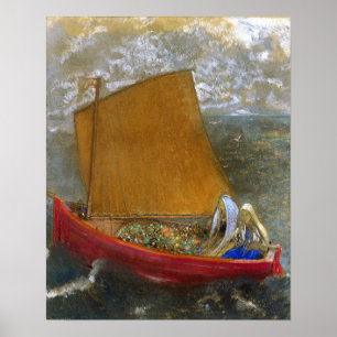 Redon - Das Gelbe Segel Poster
