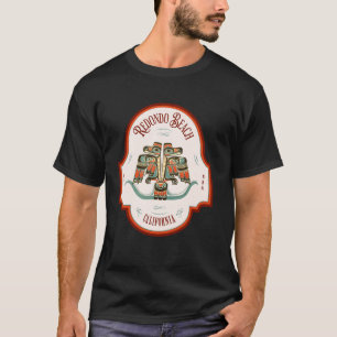 Redondo Beach CA Thunderbird Totem Pazifik Nordwes T-Shirt