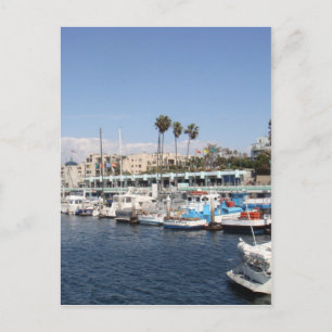 Redondo Beach California Postkarte