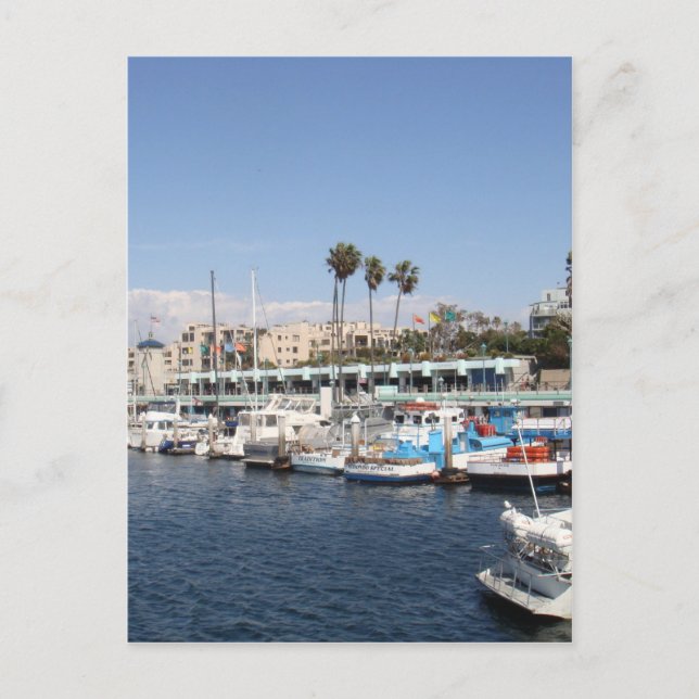 Redondo Beach California Postkarte (Vorderseite)