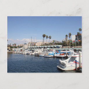 Redondo Beach California Postkarte