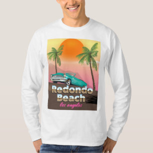 Redondo Beach LA Reiseplakat T-Shirt