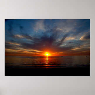 Redondo Beach Sunset #1 Poster