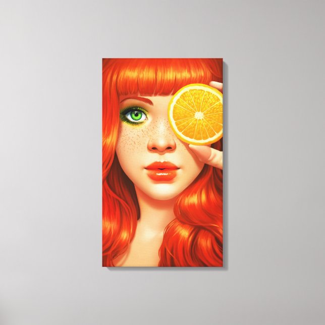 RedOrange Leinwanddruck (Vorderseite)