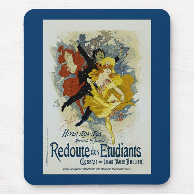 Redoute des Etudiants Mousepad (Vorne)