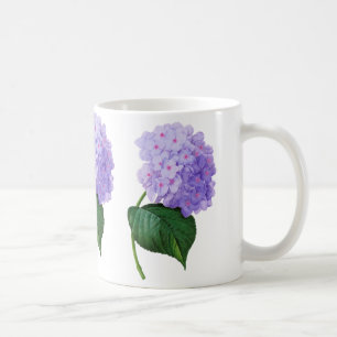 Redoute lila Hydrangea Coffe Tasse