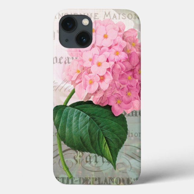 Redoute Pink Hydrangea iPad Air Hüllen (Rückseite)