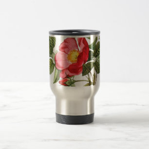 Redoute Red Blume Travel/ Tasse