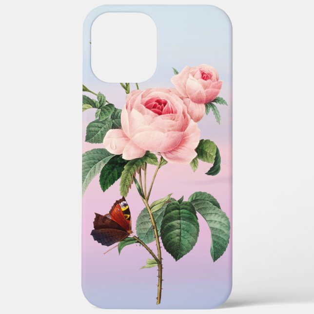Redoute Rose iPhone 12 Pro Max iPhone Case (Rückseite)