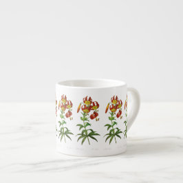 Redoute Tiger-Lilien-Espresso-Schale Espressotasse
