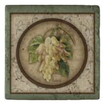 Redoute Trauben-Steinfliese Trivet