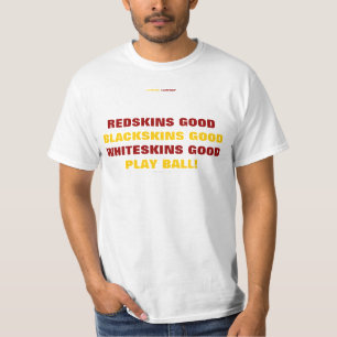 REDSKINS, BLACKSKINN, T-Shirt