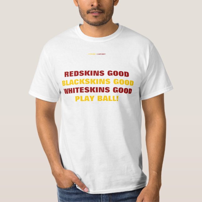 REDSKINS, BLACKSKINN, T-Shirt (Vorderseite)