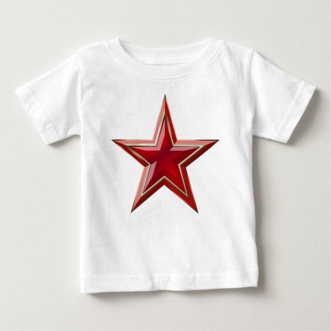 Redstar Baby T-shirt (Vorderseite)