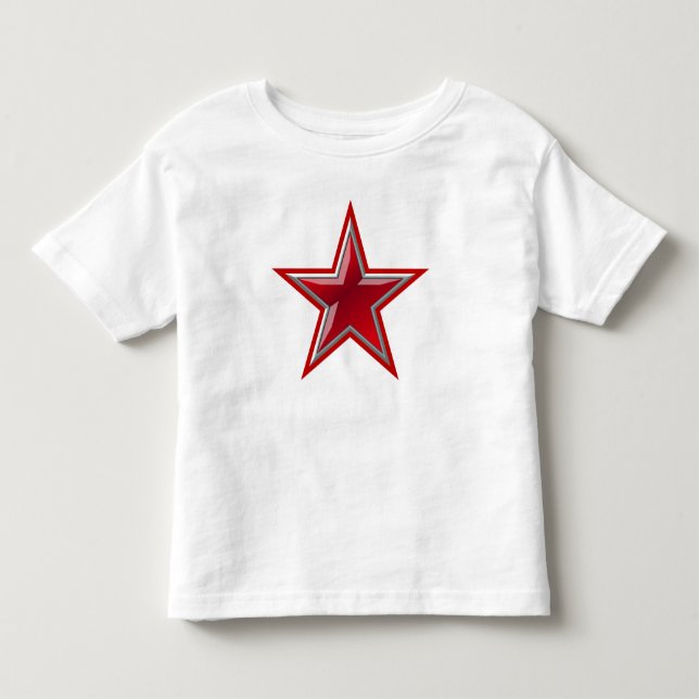 Redstar Kleinkind T-shirt (Vorderseite)