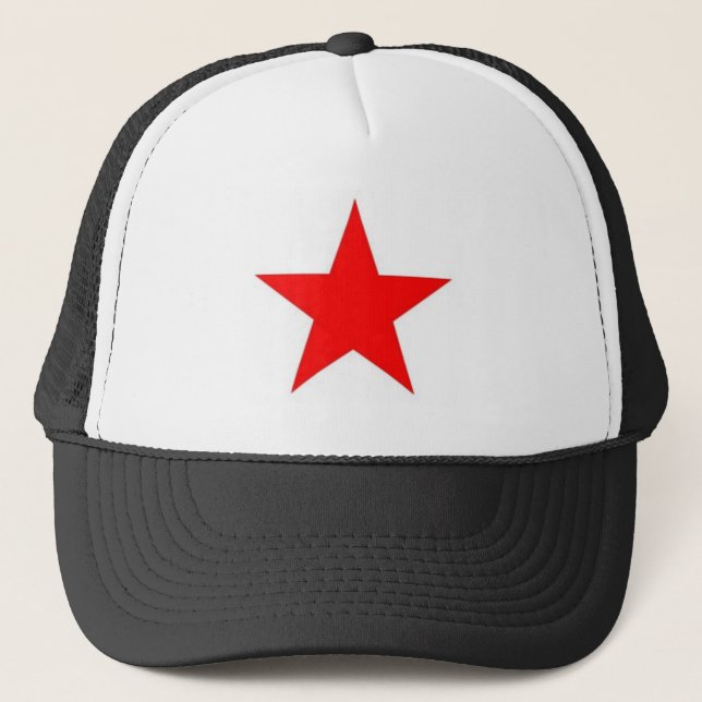 Redstar Truckerkappe (Vorderseite)