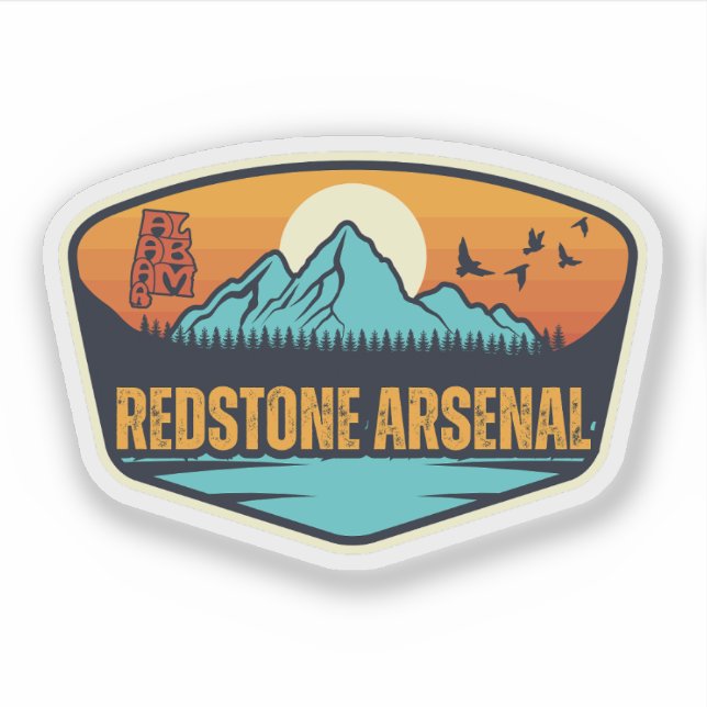 Redstone Arsenal, Alabama Aufkleber (Vorderseite)