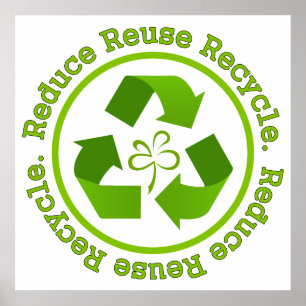 Reduce Reuse Recycle Poster
