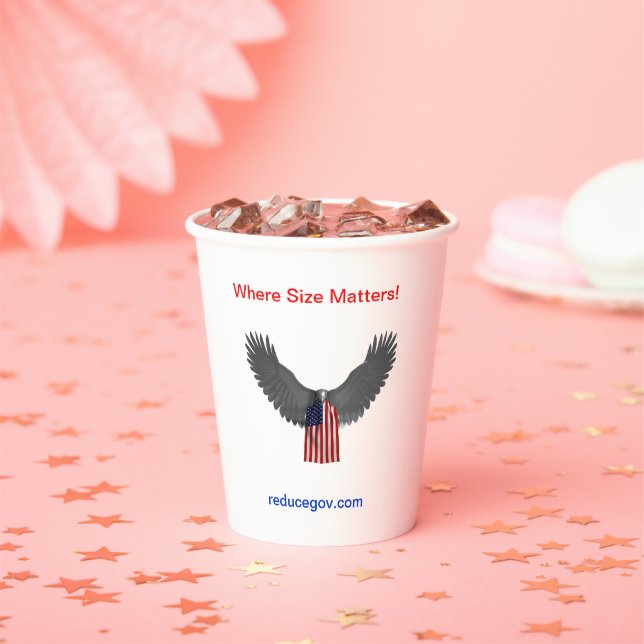 Redukegov 15 oz Tasse Pappbecher (Insitu)