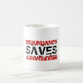 Redundancy Nerdy Witz v1 Tasse