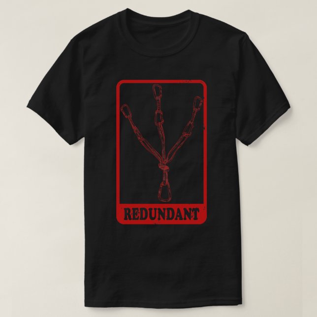Reduntant Kletterstation T-Shirt (Design vorne)