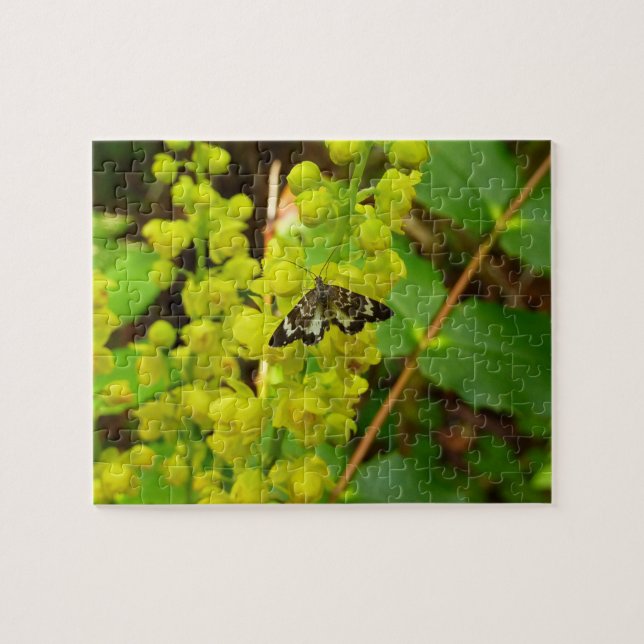 Redwood Butterfly und Wildblumen Puzzle (Horizontal)