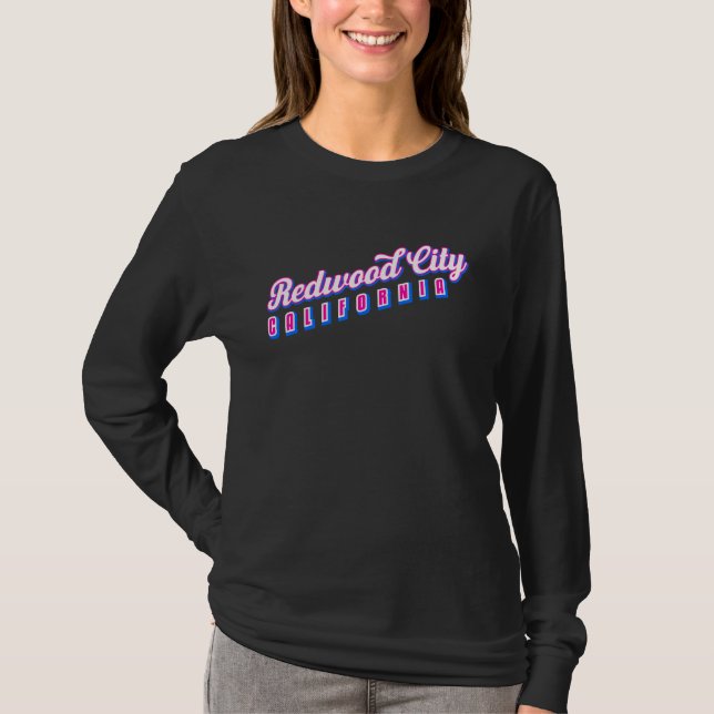 Redwood City CA T-Shirt (Vorderseite)