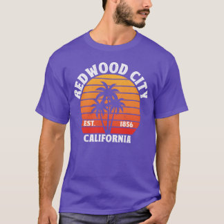 Redwood City Kalifornien Ca Vintage abgenutzt frie T-Shirt