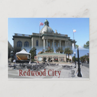 Redwood City Postkarte