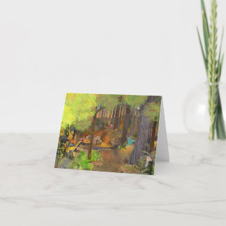 Redwood Forest - Early Days Card Feiertagskarte