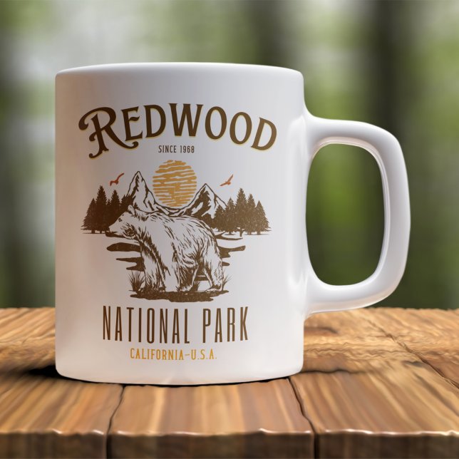 Redwood National Park California Kaffeetasse (Von Creator hochgeladen)