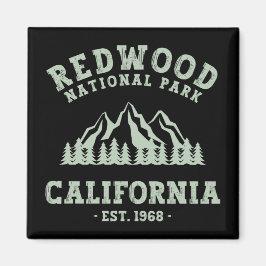 Redwood National Park California Magnet