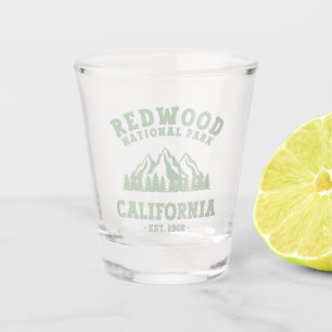 Redwood National Park California Schnapsglas