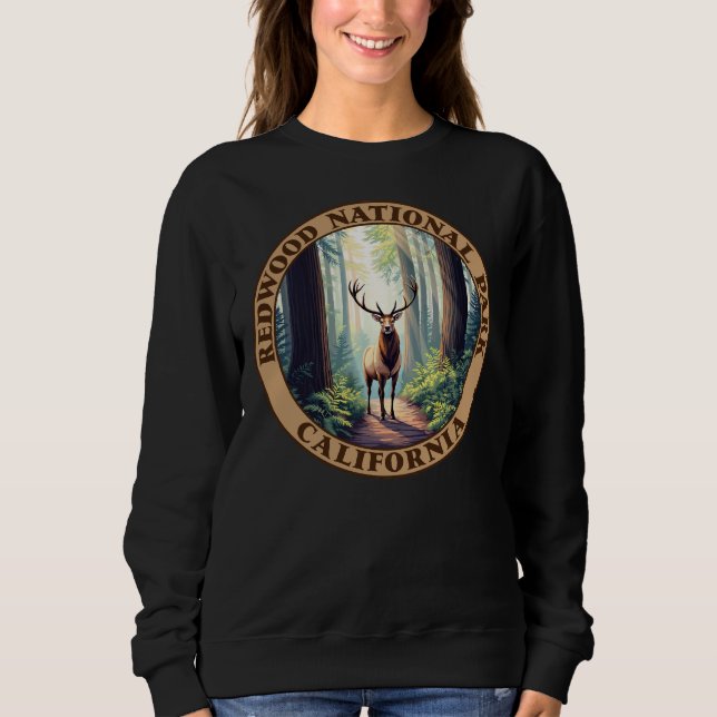 Redwood National Park California Sweatshirt (Vorderseite)