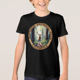 Redwood National Park California Tri-Blend Shirt