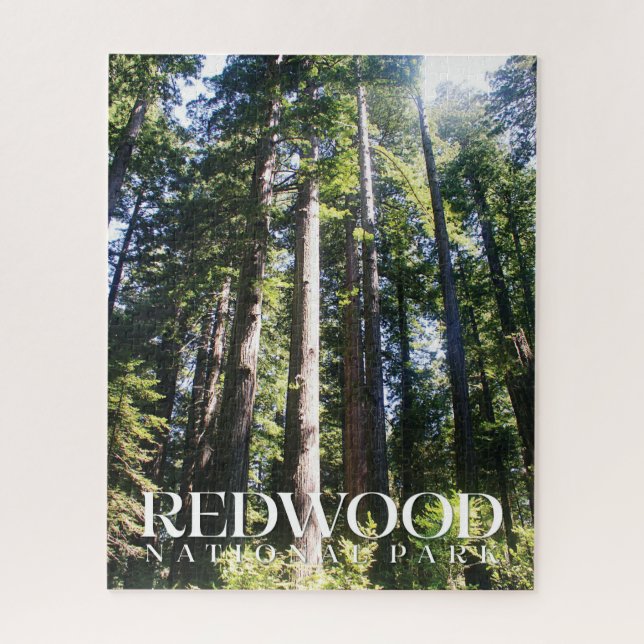 Redwood National Park JigsawPuzzle Puzzle (Vertikal)