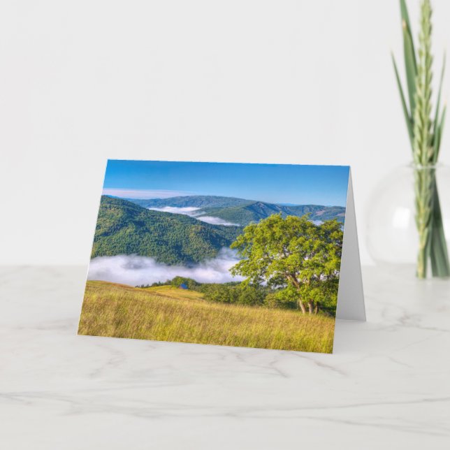 Redwood National Park, Kalifornien Karte (Vorderseite)