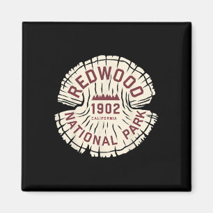 Redwood National Park Kalifornien Wandern Souvenir Magnet