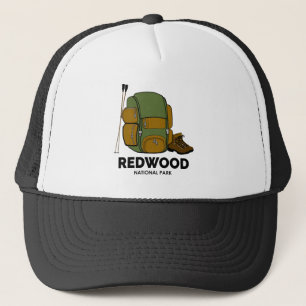 Redwood National Park Rucksack Truckerkappe